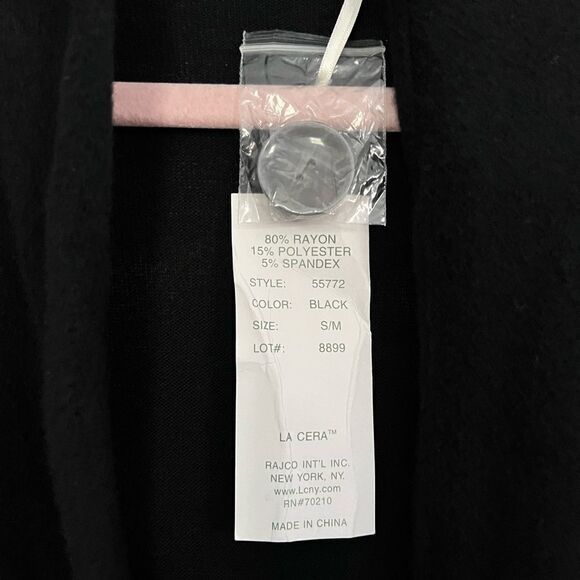 La Cera NWT The Comfort Collection Duster Coat S/M - Picture 4 of 8